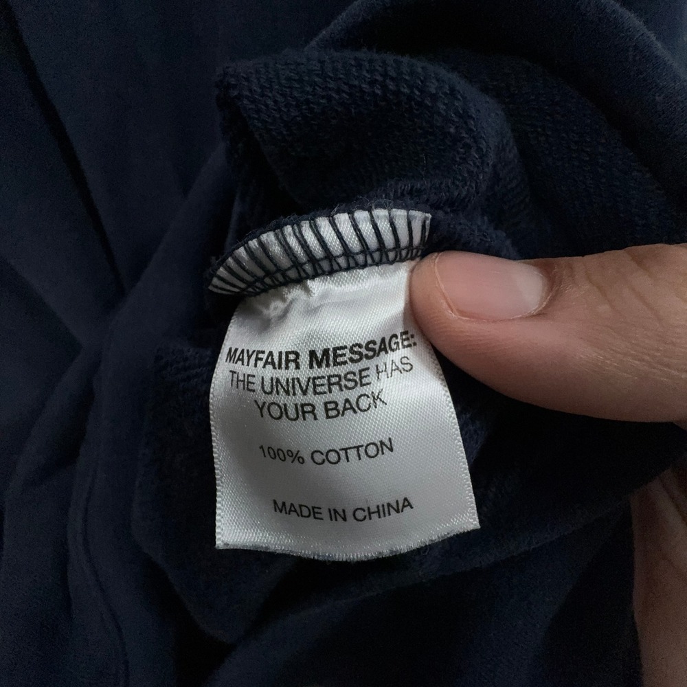 The Mayfair Group Sweatshirt Womens Medium/Large Blue Its Not You Its Me Graphic - Picture 6 of 11